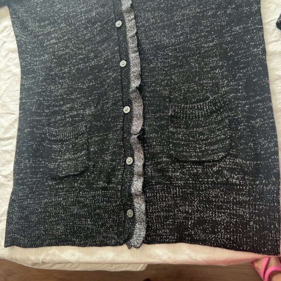 Victoria’s Secret Button Front Cardigan Cashmere Blend Sweater Long Women Large - Picture 15 of 16